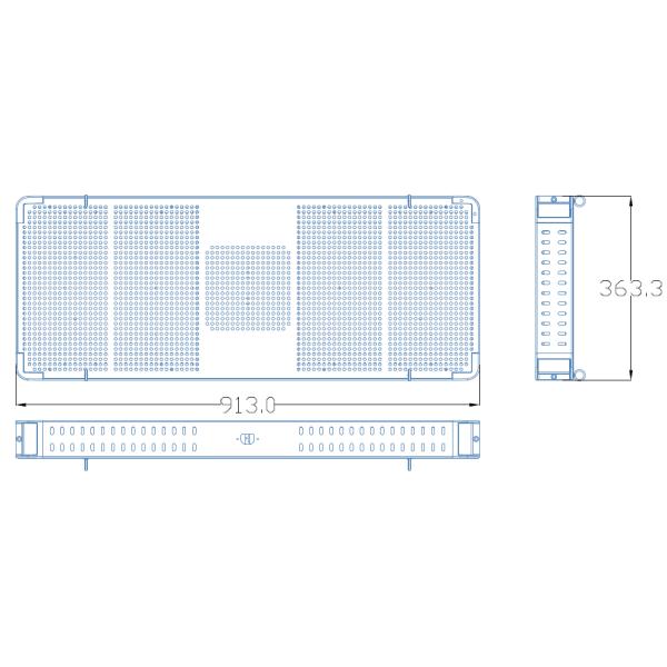 1930 Свет полного спектра растений 800 Вт светодиодная лампа для роста растений для теплицы в помещении
