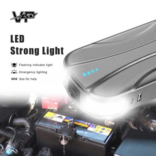 Portable 8000mAh 12V Car Starter VP Battery Emergency Start Up Power Supply