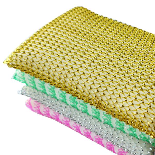 Eco Friendly Metal Scouring Pad Steel Wire Sponge 13*8.5*1.7cm Powerful Portable