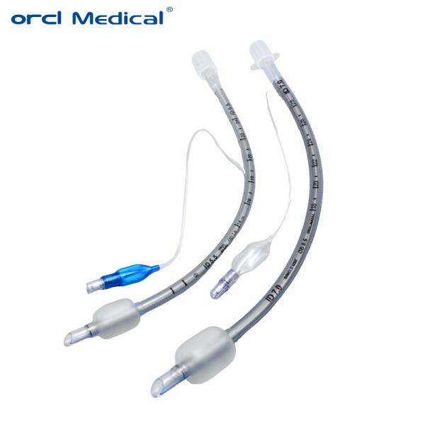Fabrica de tubos endotraqueais reforçados de PVC, com algemas de 7,5 mm.