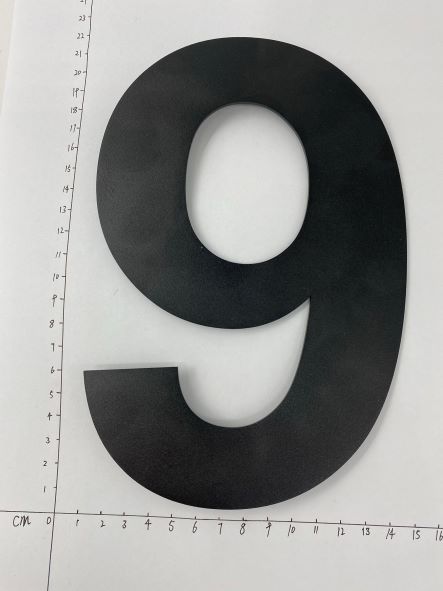 Дом изготовленного на заказ знака числа подсвеченный нержавеющий отсутствие аттестации RoHs CE MOQ