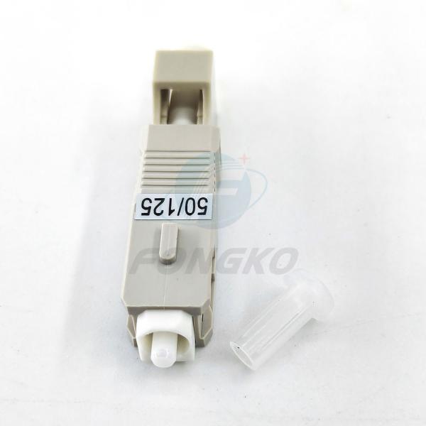 Женщина LC к переходника волокна SC новообращенным мужского оптически гибридному мультимодному 50/125