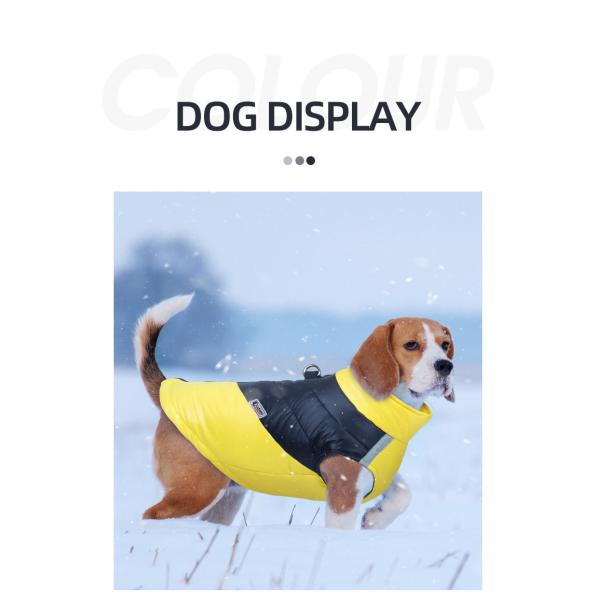 Домашний жилет с подушкой водонепроницаемый теплая собачья одежда отражающая комфортный