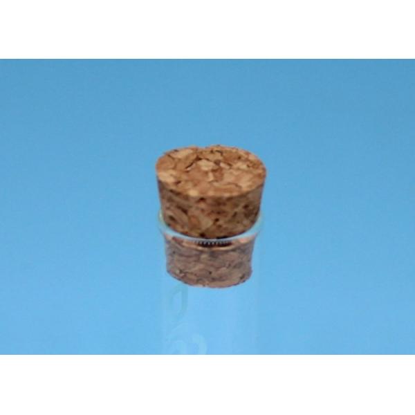 Пробочка пробирки деревянного цвета мини отсутствие утечки воздуха для запечатывания стеклянной бутылки