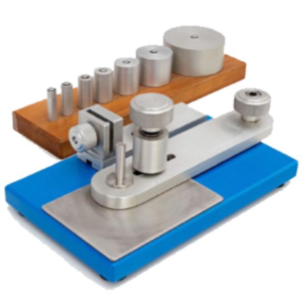 EN ISO 3378 Leather Crack Resistance Tester Grain Crack Index Mechanical Test Machine