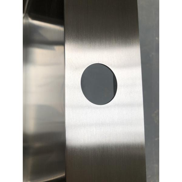 Modern Design Above Counter Top Kitchen Sinks Wholesale Rectangular Nano Black 304 Stainless Steel Sinks