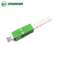 bota larga cuadrada del duplex 40m m del conector de la fibra del modo del SC de 4.0m m sola