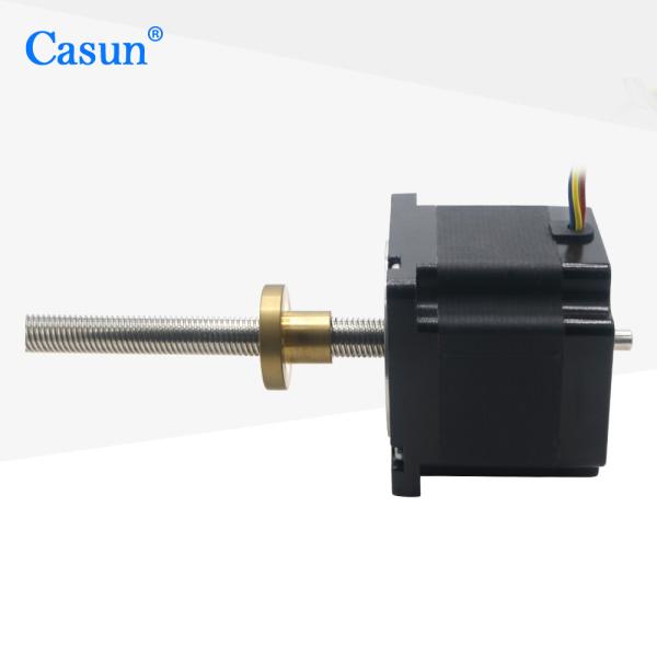 Nema 34 Hybrid Stepper Motor with Brake 24V DC 4.5N.m Big Tough CE RoHS Certificated from Casun Motor