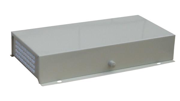 12 24 48 port Fiber Optic Termination Box FC SC ST connectors metal compact size