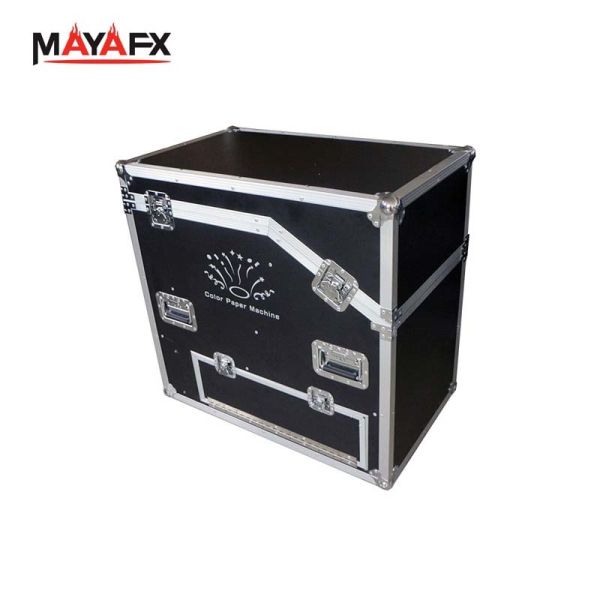 Stage CO2 Color Paper Blaster Machine with 110V/220V Voltage 12-15 Meter Spray Height and DMX512 Control for Events