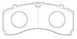 WVA 29246 Disc Brake Pads for  MERCEDES-BENZ