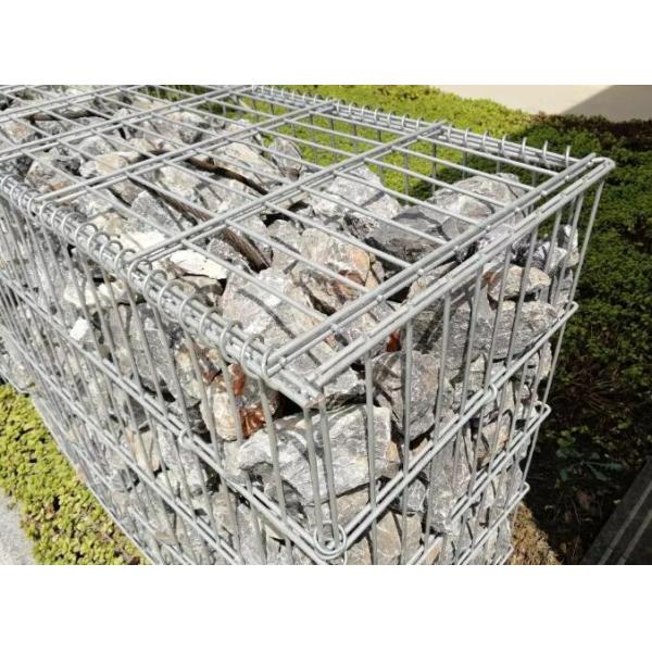 Коробка Габион сада каменной подпорной стенки декоративная гальванизированная