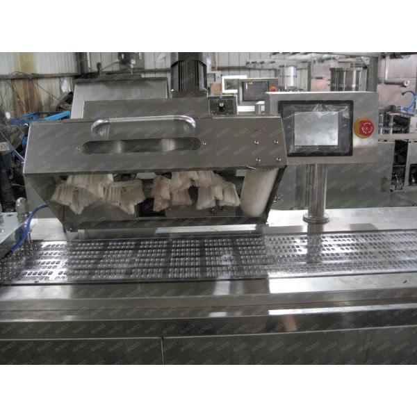 Electronic Industry Alu Alu Packing Machine , Blister Packaging Equipment