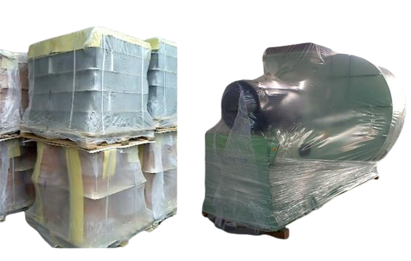 Прозрачная пленочная пленка для упаковки на поддоны большого размера (PE Shrink Film Roll 50μM Palet Wrapping Film)
