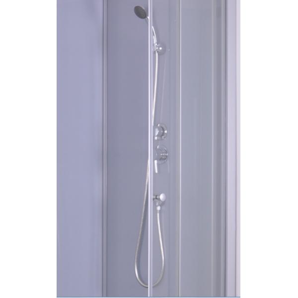 Водоустойчивой покрашенные белизной кабины ливня профилей стеклянные, стеклянные наборы стойла ливня