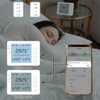 Thermomètre WiFi numérique intelligent Hygromètre numérique pour la surveillance de la température et de l'humidité en temps réel