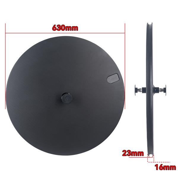 RUJIXU Factory 700C Carbon Wheel Closed Wheel Clincher or Tubular 5 Spoke Fixed Gear Carbon Wheelset