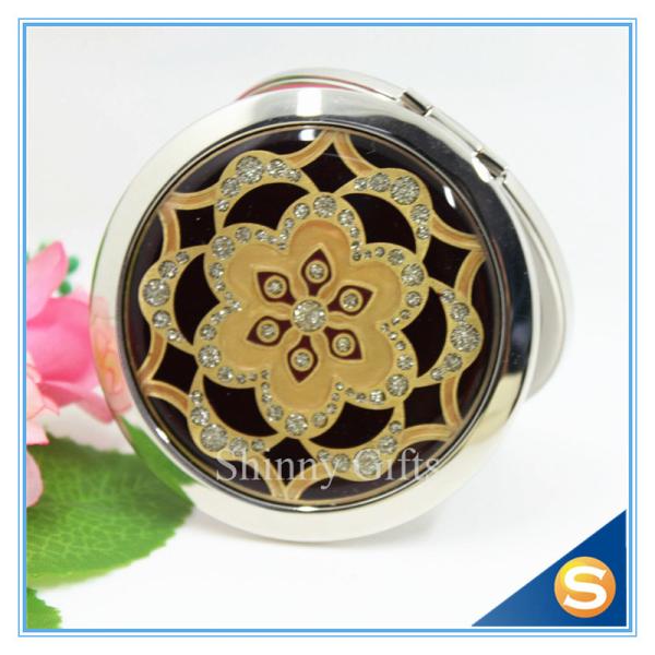 Shinny Gifts Custom Personalized Pocket Cosmetic Mirror Promotional Cosmetic mirror