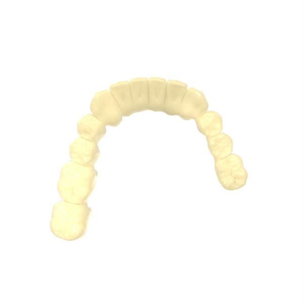Esthétique de luxe Couronne temporaire Résine de haute résistance