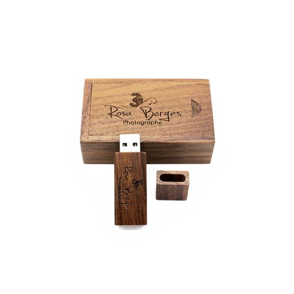 Eco Friendly Personalised Wooden USB flash Drive 8Gb for Coporate gifts