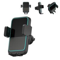 Lâmpadas LED dinâmicas Magsafe Car Mount Double Coil Iphone Car Mount Charger