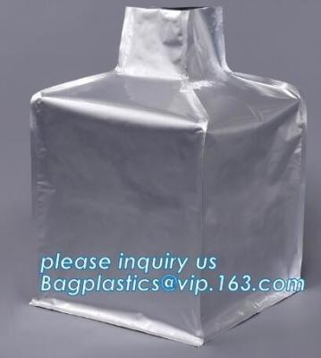 Aluminium Foil, Liner Bags Cubic Type IBC Liner, Non-Hazardous Liquids Storage, Cubic Shape Flexi Bag