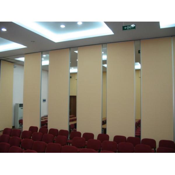 Good Sound Insulation Office Sliding Partition Walls , Aluminium Frame Movable Room Dividers