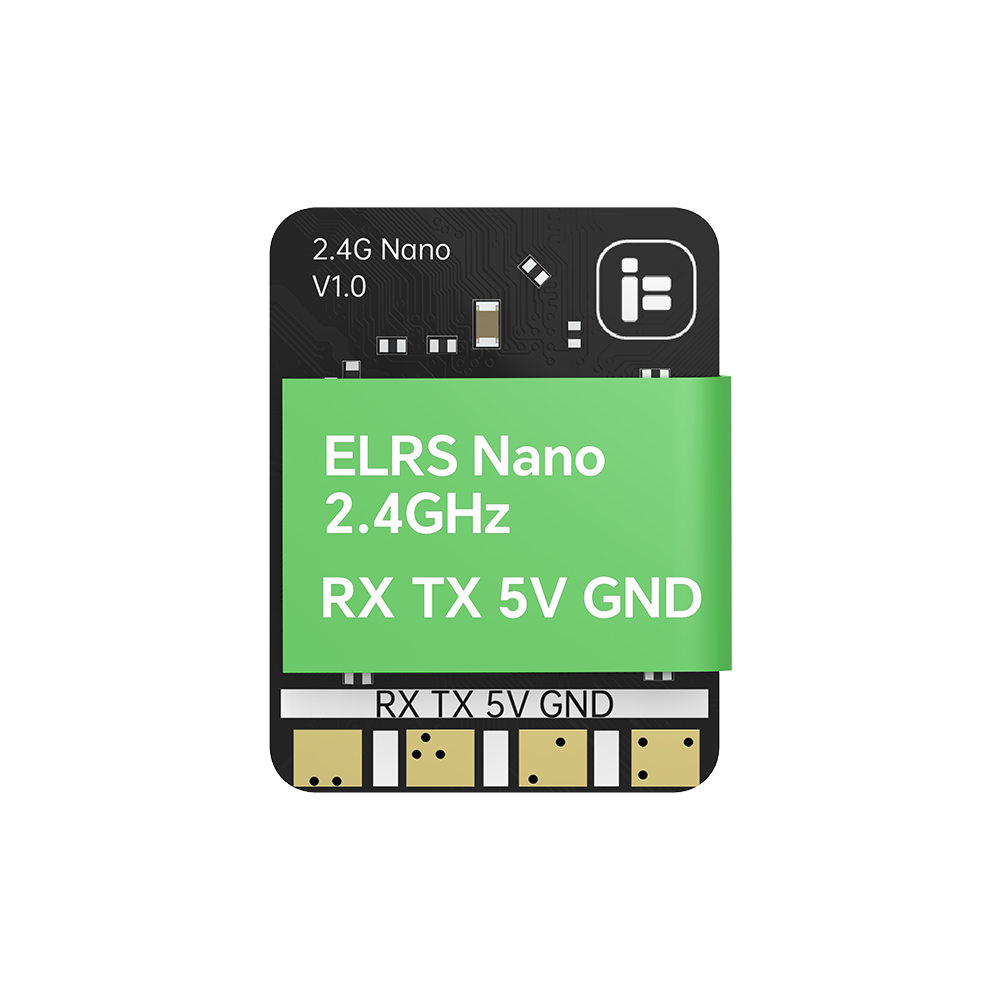 New IFlight ExpressLRS ELRS Nano 2.4GHz 868/900MHz Receiver 40mm 70 SMD Antenna Wifi Upgrade Built TCXO FPV Drones Accessories