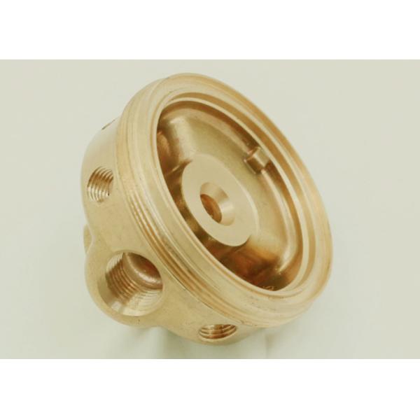 80*60 Hot Forged Parts Bottom Control Valve Brass / Copper Body