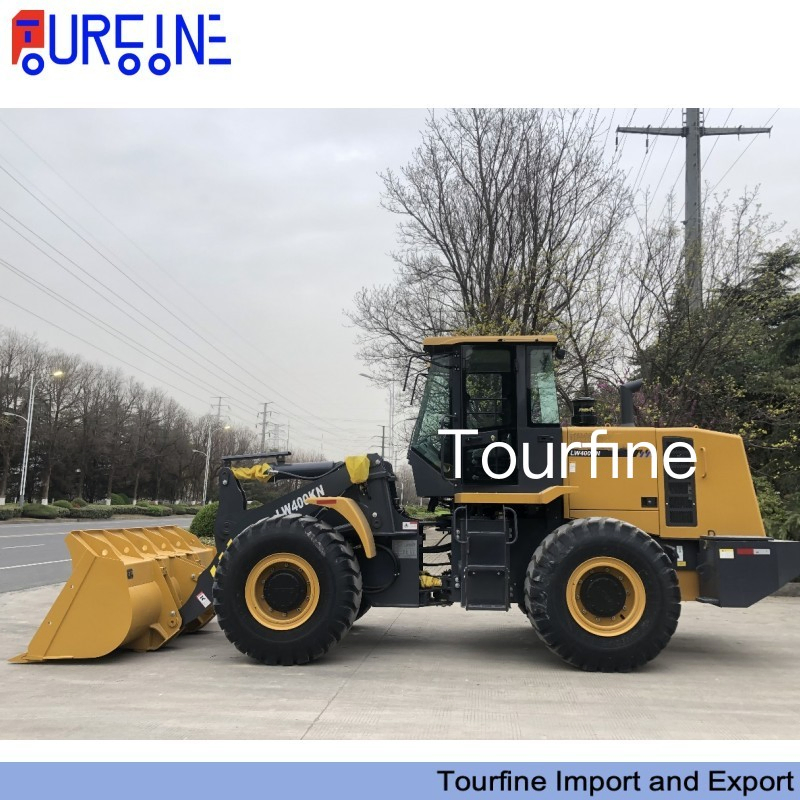 Construction Wheel Loader LW400KN XC948 with 2.4CBM Bucket and 4 Ton Rated Load