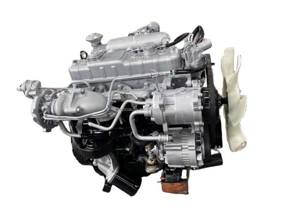 Japanese Original Complete 4JB1 4JB1T Pickup DMAX NKR NPR Diesel Car Engine with Gearbox and Torque Contact