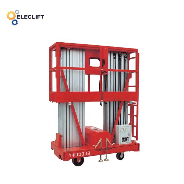 Max 16 Meters Aluminum Lift Platform Self Propelled Man Lift With High Load