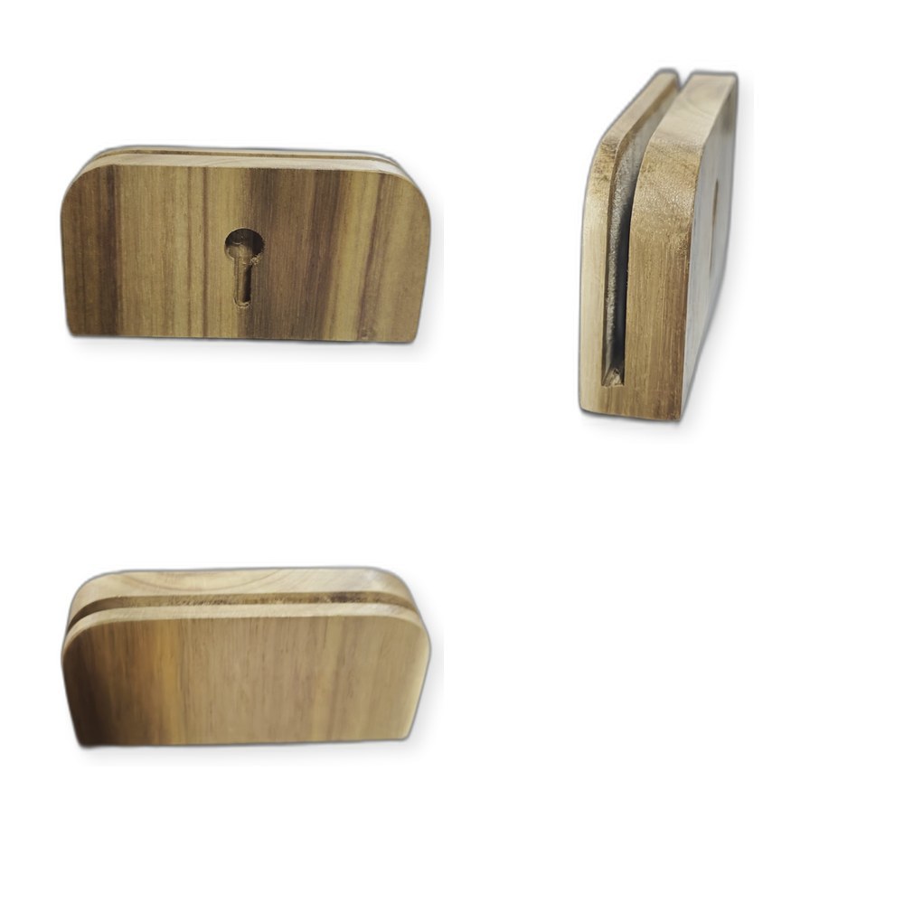 Compact Wooden Holder Box Style A