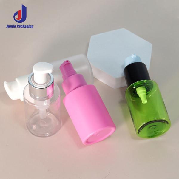 Luxury Plastic Cosmetic Bottles 60ml 100ml Pink Fine Mist Spray Bottle Packaging For Industrial