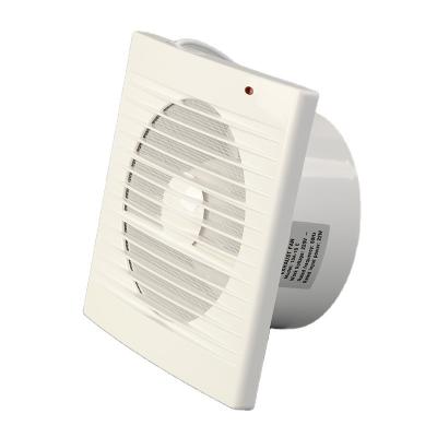 Ventilador de extração de ventilação de plástico quadrado de 6 polegadas para cozinha de banheiro