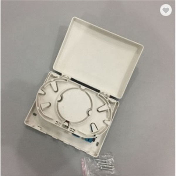 ftth 4 core 4 port plasticfiber optic termination box