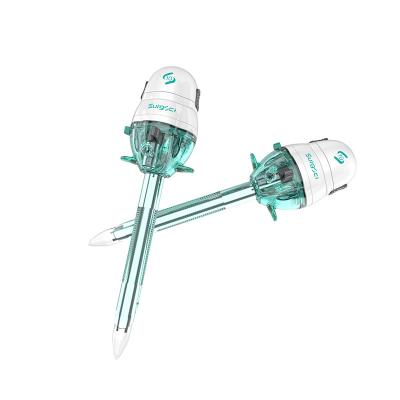 10mm Bladeless Plastic Tip Laparoscopic Trocar Surgery Use Disposable
