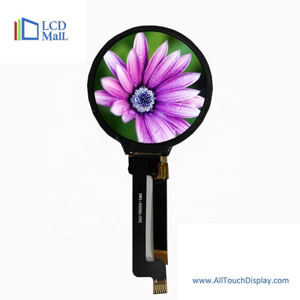 260 Luminance Circular LCD Screen 240x240 Round 1.28 Inch LCD Module For Smart Watch