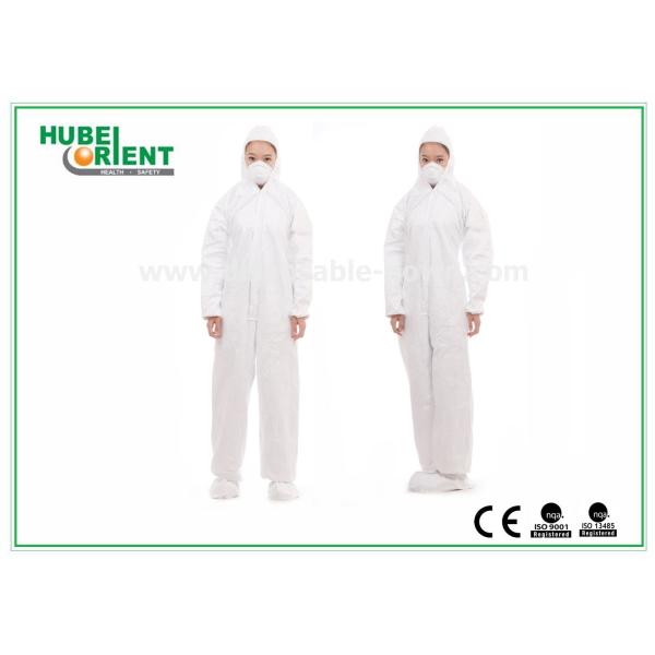Anti Virus Invading SMS Disposable Coveralls For Surgical Staff