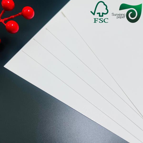 FSC C1S índice cubierta tablero de marfil 110lb 23 36 25 37 Ideal para folletos