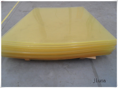 Ширина 100% листа 500mm ~1000mm Pu полиуретана Polyether сини резиновая