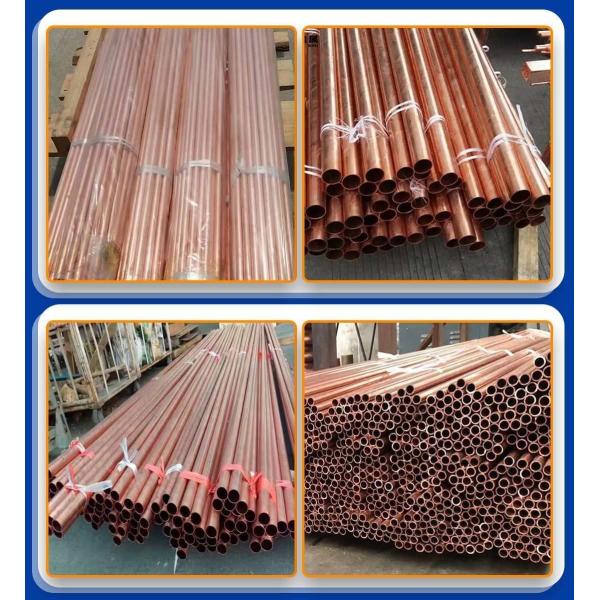 99.99% C10200 3/16in Copper Ac Coil Hollow Copper Pipe For Pancake