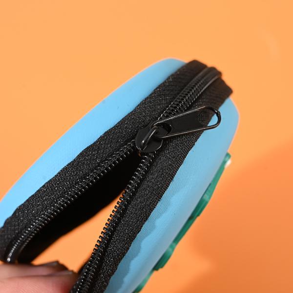 Pattern Type others Round 2d 3d Coin Usb Lines Earphone Pvc Eva Organizer Bags