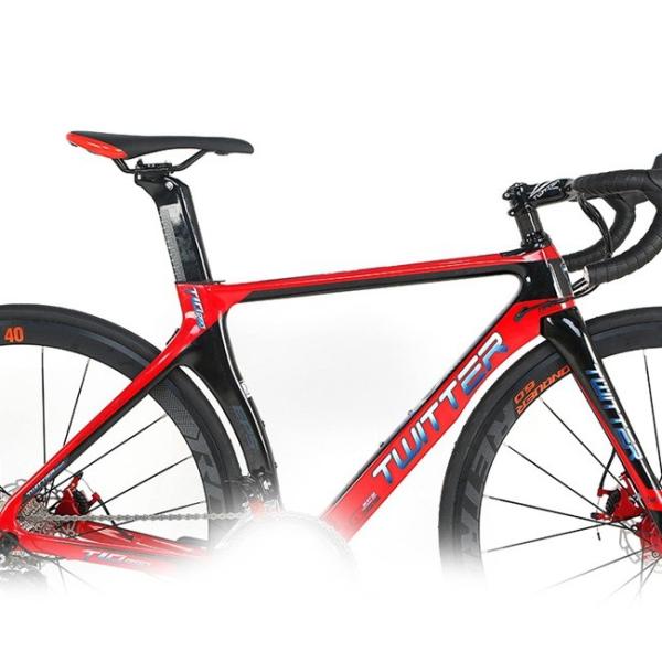 Twitter T10pro Road Bicycle Carbon Fiber  Racing Bike RIVAL 22 Speed Alloy Wheel