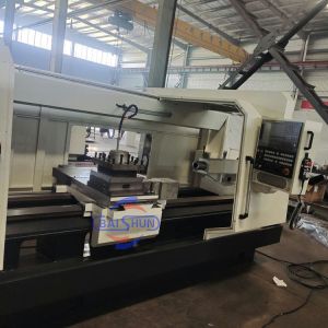 QK1325 CNC Pipe Threading Lathe 255mm Spindle Bore