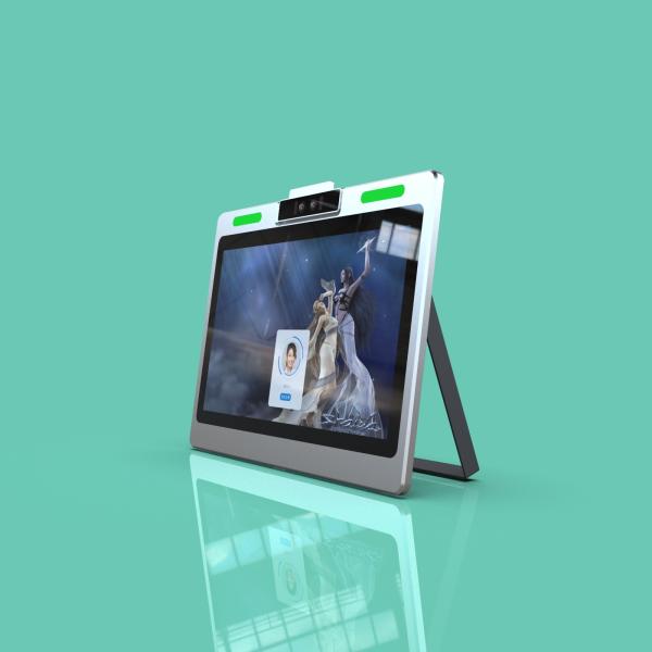 JP1307 13-дюймовая настольная машина распознавания лиц использует алгоритмы глубокого обучения.