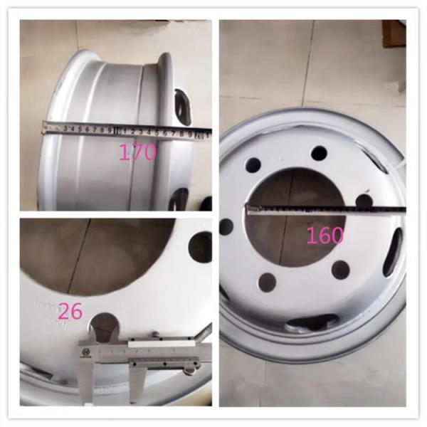 Wholesale for Jac for JAC 1030 1040 Steel Truck Parts Wheel Rim 3101010D800 New Condition with Silver Finish