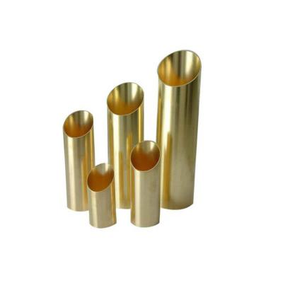 H65 Micro Copper Brass Metals Tubing 1mm 2mm 3mm For Industry