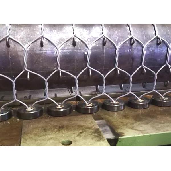 Специализированное плетение извива машины сетки 4*1m Gabion двойное для защитной загородки