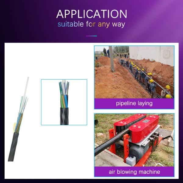 2-288 кабель стекловолокна, кабель воздуха надутый микро- с оболочкой HDPE